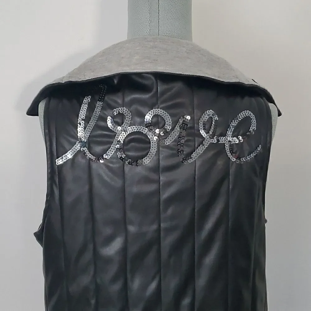 DISNEY | Faux Leather LOVE Vest